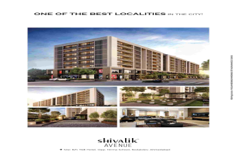 Book apartments at Rs. 55 Lacs and remaining on possession at Shivalik Avenue in Ahmedabad